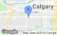 Map of Beltline, AB