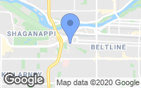 Map of Beltline, AB